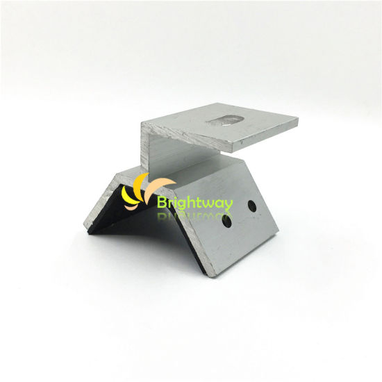 Aaj021 Aluminum Clamping for Roof Colour Steel Tile Solar System Installation