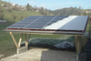 Solar Car Parking Structure Steel Frame Solar Energy Parking Lot Easy to Install