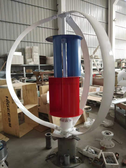 Brightway 3000W 3kW Roof Top Vertical Wind Power Generator