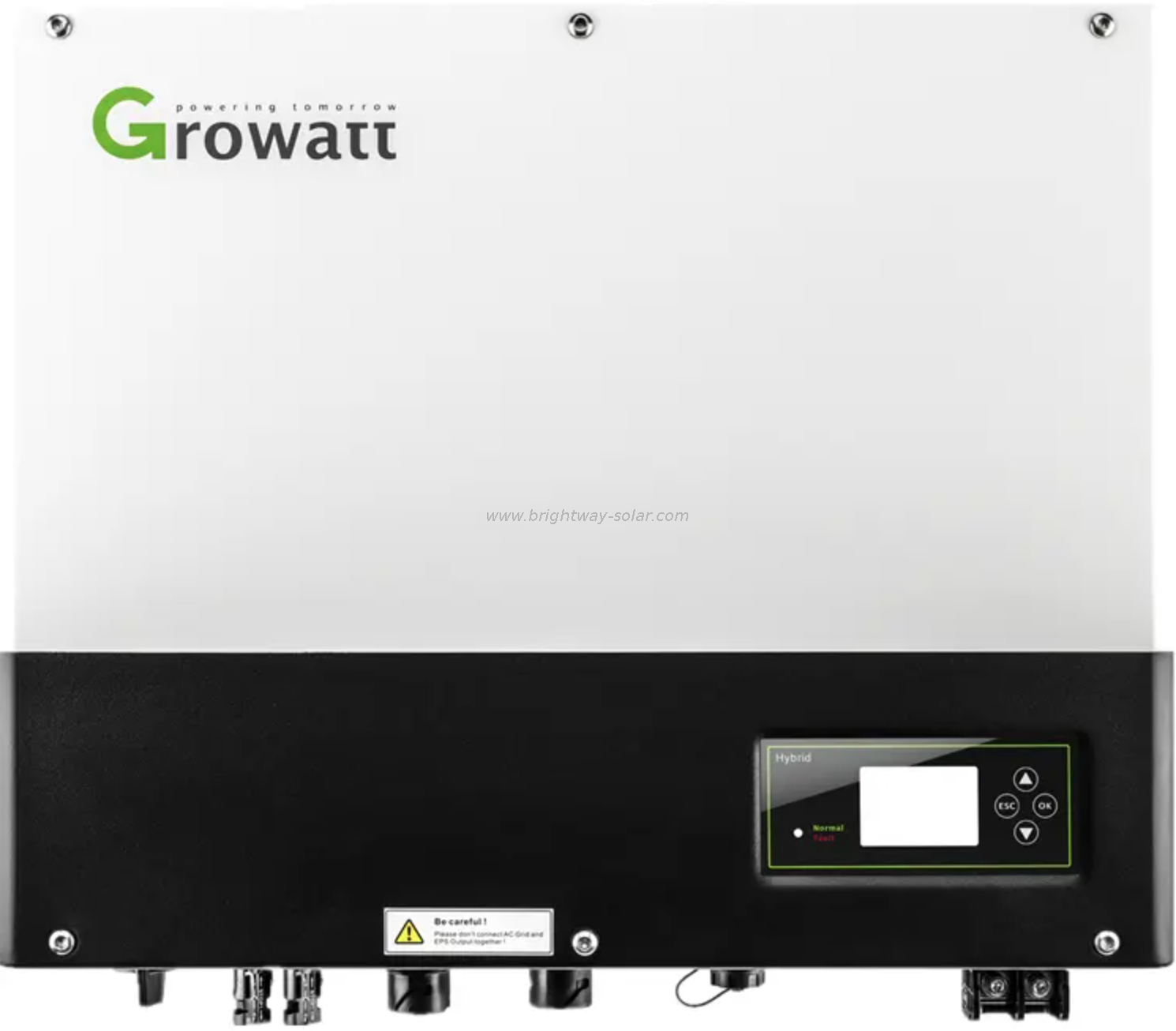 Growatt 5kw Growatt Hybrid Inverter on off Grid Inverter Solar Hybrid Solar Inverter
