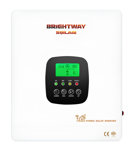 Brightway Solar Quiet 8.3kW Solar Inverter Pure Sine Wave 24V 48V for Home And Shop