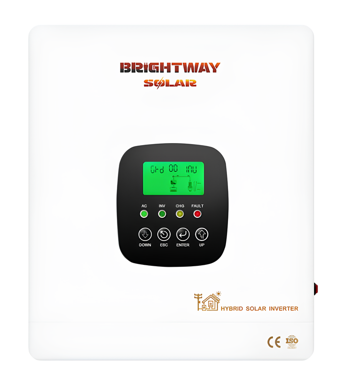 Brightway Solar Quiet 8.3kW Solar Inverter Pure Sine Wave 24V 48V for Home And Shop
