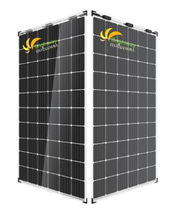 Dual Glass Transparent/Monocrystalline Solar Panel 310W