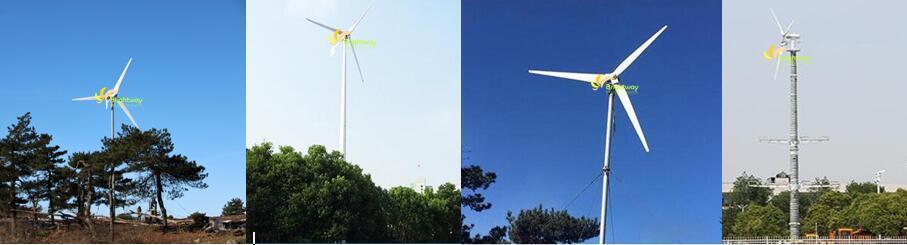 600W 800W 1000W 3kw 5kw 10kw 25000W Wind Turbine Generator Wind Mill System