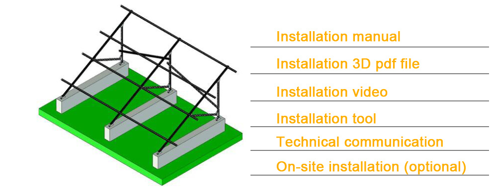 Home or Commercial 5kw 5000W Solar Grid Tied Power Generation System Good Service