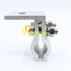 Aaj016 Aluminum Clamping for Roof Colour Steel Tile Solar System Installation