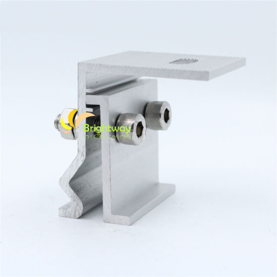 Aaj006 Aluminum Clamping for Roof Colour Steel Tile Solar System Installation