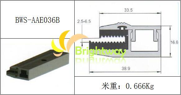 Aae036b Aluminum End Clamp for Solar Power System