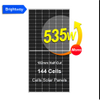 Mono 182mm Half-Cut Cells Solar Panels-144 Cells 535W