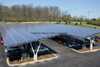 Solar Car Parking Structure Steel Frame Solar Energy Parking Lot Easy to Install