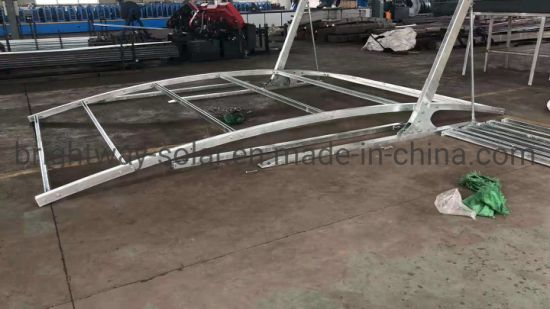 Solar Carport Beautiful Curve for 1 Car, 2 Cars, 3 Cars