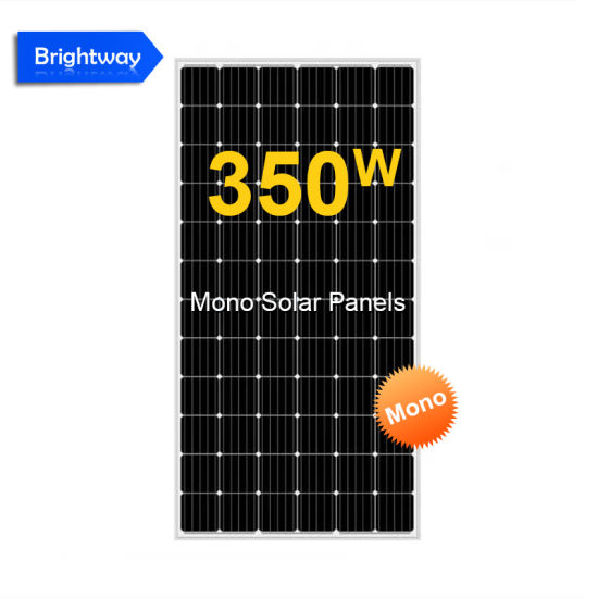 350w Mono Solar Panel Buy Solar Panel Solar Cell Mono Panel Product On Yangzhou Brightway 7110