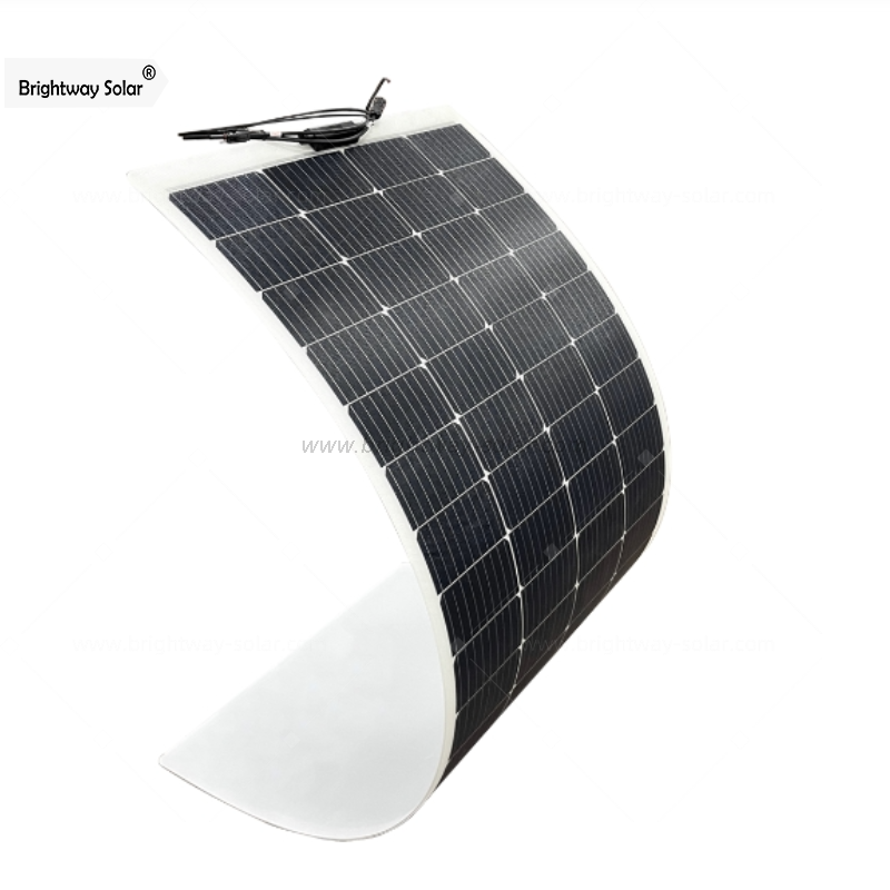 Brightway Solar 200W Renewable Energy Panel For Monocrystalline Silicon Cells Flexible Solar Panel